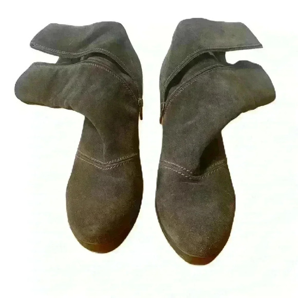 C la CANADIENNE High Heel Women’s Bootie. Brown. Size 10M Handcrafted in Canada. - Picture 4 of 16